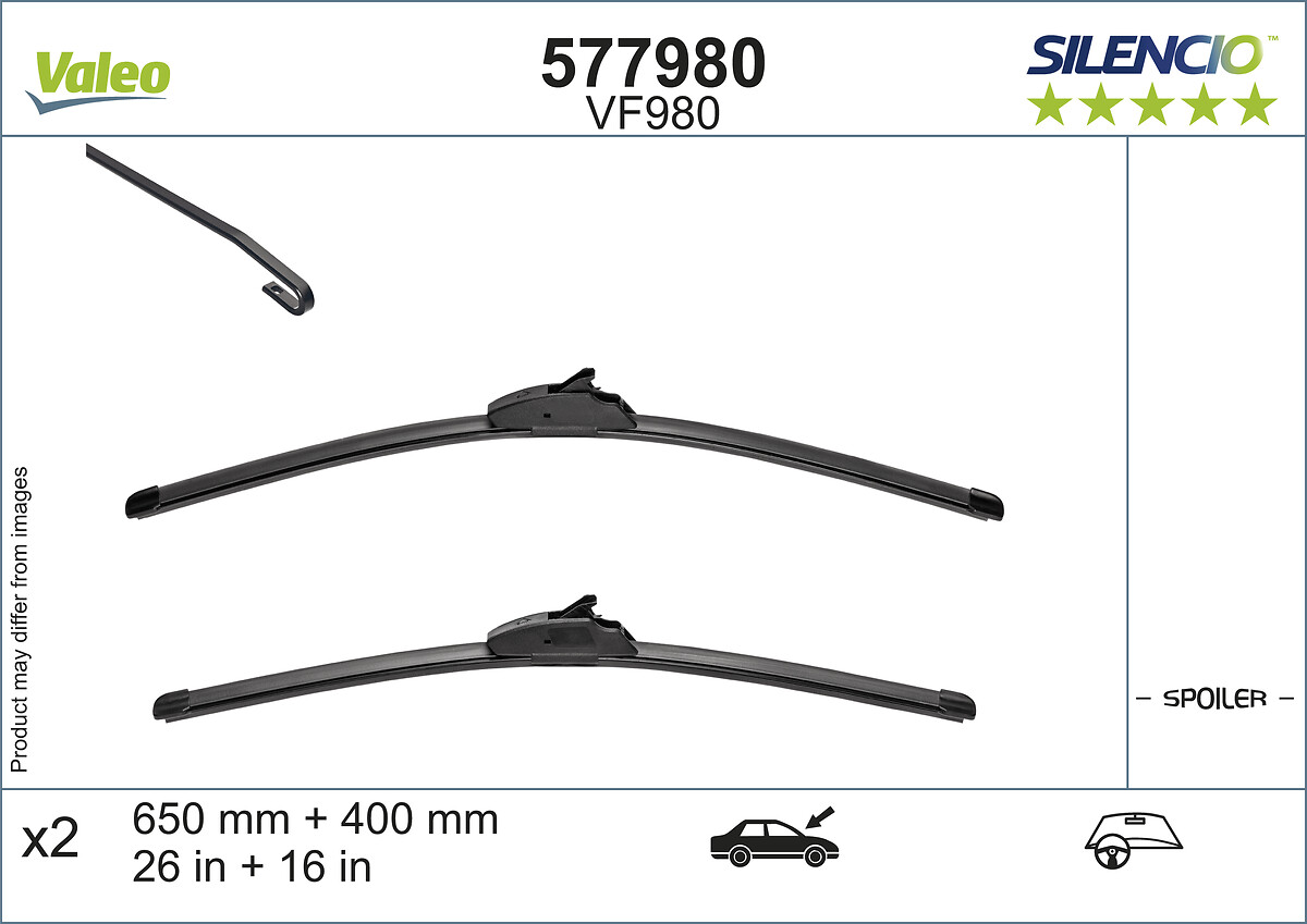 valytuvo gumelė - 577980 VALEO